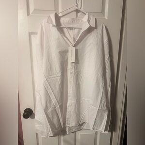 Men’s Casual Long Sleeve Cotton Linnen Button Down Shirt XXXL